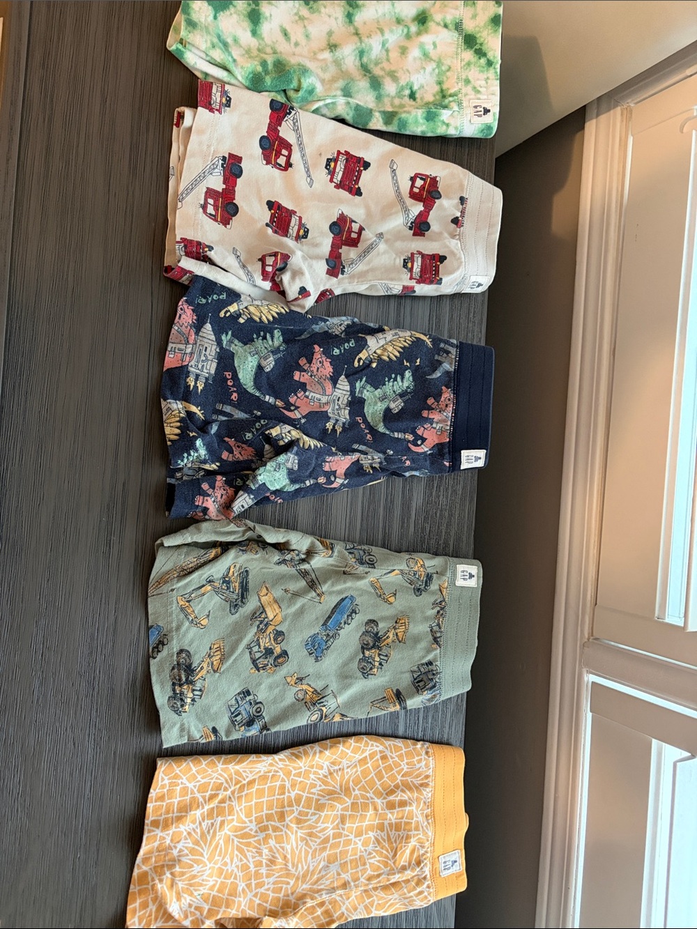 GAP Toddler Organic Playtime Favorites Shorts 5pk